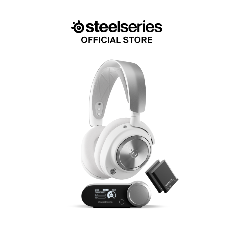Steelseries Arctis Nova Pro Wireless White with GameDAC Gen 2