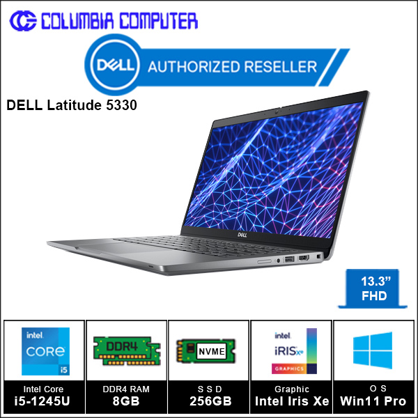 DELL Latitude 5330 i5-1245U 8GB 256 GB Intel Irish Win 11 Pro DELL 