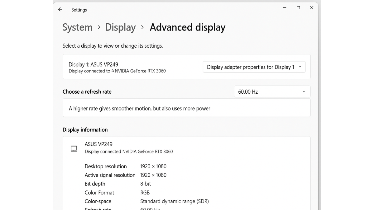 6 Cara Mengatur Refresh Rate Monitor untuk Performa Maksimal